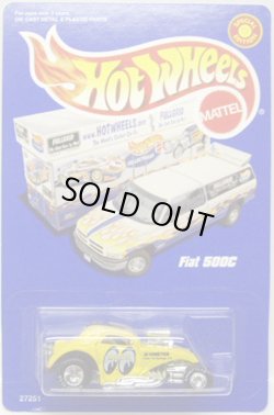 画像1: 2000 FULL GRID EXCLUSIVE 【FIAT 500C】　YELLOW/RR (MOONEYES)