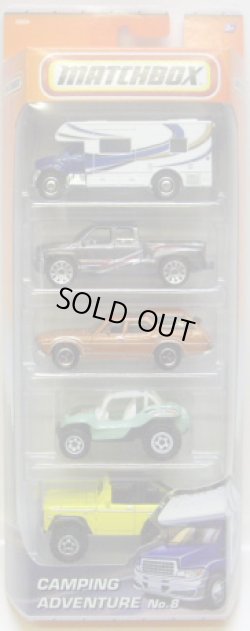 画像1: 2010 MATCHBOX 5PACK - CAMPING ADVENTURE No.8 【MBX Motor Home  / Chevy Silverado / Oldsmobile Vista Cruiser / Baja Bandit / Ford Bronco 4x4 】