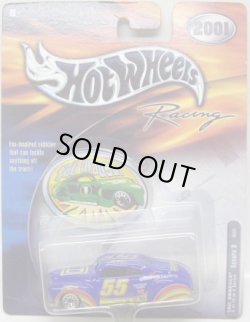 画像1: 2001 HOT WHEELS RACING 【#55 TEAM SQUARE D TAIL DRAGGER】 LT.BLUE/LACE