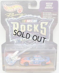 画像1: 2000 HOT WHEELS RACING NASCAR ROCKS AMERICA 【#43 TEAM STP PONTIAC GRAND PRIX】　LT.BLUE/RR