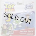 TOY STORY 3 【BUDDY 2PACK - COMMUNICATOR BUZZ LIGHTYEAR / WALKING WOODY (R7116/T0414)】　