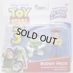 画像1: TOY STORY 3 【BUDDY 2PACK - COMMUNICATOR BUZZ LIGHTYEAR / WALKING WOODY (R7116/T0414)】　