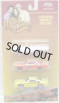 THE DUKES OF HAZZARD -  HAZZARD COUNTY CAR SET 【THE GENERAL LEE 1969 DODGE CHARGER / BOSS HOGG'S 1972 CADILLAC / DAISY'S 1972 PLYMOUTH ROADRUNNER】　