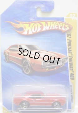 画像1: 【'67 PONTIAC FIREBIRD 400】　RED/O5 (WALMART EXCLUSIVE WHEELS)