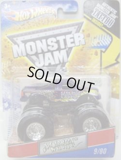 画像1: 2011 MONSTER JAM INSIDE TATTOO 【MANIAC】　BLUE/SILVER RIMS(ホイール・バリエーション）