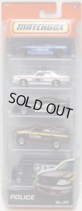 2011 MATCHBOX 5PACK - POLICE No.05