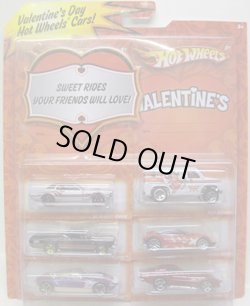 画像1: 2010 VALENTINE'S DAY EXCLUSIVE 【TARGET EXCLUSIVE 6 CAR PACK】'68 MERCURY COUGAR/'68 EL CAMINO/AVANT GARAGE/BAJA BREAKER/GOLDEN ALLOW/'69 CORVETTE