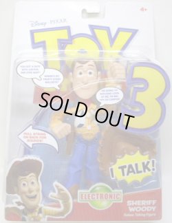 画像1: TOY STORY 3 【DELUXE TALKING FIGURE - SHERIFF WOODY (T7210/T2121)】 (国内流通版）