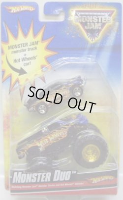 画像1: 2010 MONSTER DUO 【HOT WHEELS / OFF TRACK】　BLACK