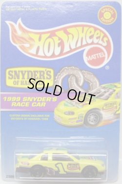 画像1: 1999 SNYDER'S OF HANOVER PROMO 【1999 SNYDER'S RACE CAR (CHEVY MONTE CARLO STOCKER)】　YELLOW/GYR