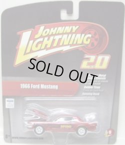 画像1: JOHNNY LIGHTNING 2.0  R9 【1966 FORD MUSTANG】 MET.RED/RR (WHITE LIGHTNING)