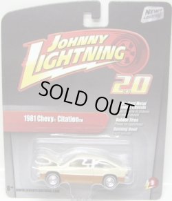 画像1: JOHNNY LIGHTNING 2.0  R9 【1981 CHEVY CITATION】 CREAM-BROWN/RR