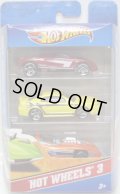 2012 HOT WHEELS 3 【CADILLAC CIEN/'99 MUSTANG/SILHOUETTE II】　