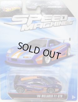 画像1: SPEED MACHINES 【'96 McLAREN F1 GTR】　BLUE-ORANGE/A6