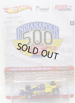 画像1: 2011 IZOD INDY CAR SERIES 【INDIANAPOLIS 500 100th ANNIVERSARY EVENT CAR】 YELLOW-BLUE/RR 