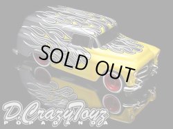 画像1: PRE-ORDER HELLS DEPT 2012 【2012 CUSTOM FOR LIFE　'55 CHEVY PANEL (完成品）】  YELLOW-DK.SILVER/RR　（送料サービス適用外） (入荷日未定）