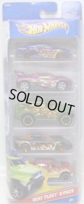 2012 5PACK 【HEAT FLEET】　'07 FORD MUSTANG/MS-T SUZUKA/POWER PANEL/'97 CORVETTE/2009 FORD F-150