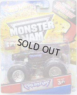 画像1: 2012 MONSTER JAM INSIDE TOPPS 【PREDATOR】 BLACK