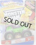 2012 MONSTER JAM INSIDE TOPPS 【GRAVE DIGGER】 SPEC.GREEN (30th TAMPO)