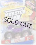 2012 MONSTER JAM INSIDE TOPPS 【GRAVE DIGGER】 SPEC.PURPLE (30th TAMPO)