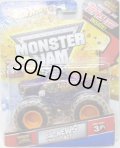 2012 MONSTER JAM INSIDE TOPPS 【BAD NEWS TRAVELS FAST】 PURPLE (MWD TRUCKS)