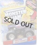 2012 MONSTER JAM INSIDE TOPPS 【AMS OIL SHOCK THERAPY】 BLUE