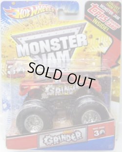 画像1: 2012 MONSTER JAM INSIDE TOPPS 【GRINDER】 RED