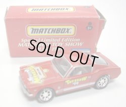 画像1: 1999 MATCHBOX TOY SHOW 【1965 MUSTANG GT】 RED/RUBBER TIRE