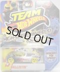 TEAM HOT WHEELS 【BALLISTIK】　WHITE-BLACK/YELLOW HSW