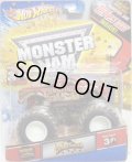 2012 MONSTER JAM INSIDE TOPPS 【GUNSLINGER】 RED (MWD TRUCKS)