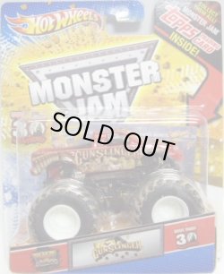 画像1: 2012 MONSTER JAM INSIDE TOPPS 【GUNSLINGER】 RED (MWD TRUCKS)