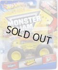 2012 MONSTER JAM INSIDE TOPPS 【TEAM HOT WHEELS】 WHITE (HW ORIGINALS)