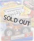 2012 MONSTER JAM INSIDE TOPPS 【SHOCKER】 MET.BLUE (EDGE GLOW)