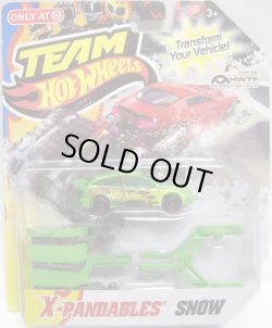 画像1: TEAM HOT WHEELS X-PANDABLES 【SNOW】　LT.GREEN/O5 (TARGET EXCLUSIVE)