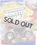 2012 MONSTER JAM INSIDE TOPPS 【IRON OUTLOW】 RED (MWD TRUCKS)