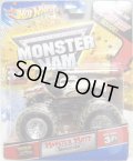 2012 MONSTER JAM INSIDE TOPPS 【MONSTER MUTT DALMATIAN】 WHITE (MWD TRUCKS)