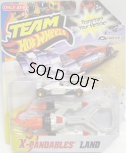 画像1: TEAM HOT WHEELS X-PANDABLES 【LAND】　WHITE/LACE (TARGET EXCLUSIVE)