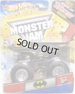 画像1: 2012 MONSTER JAM INSIDE TOPPS 【BATMOBILE】 FLAT BLACK