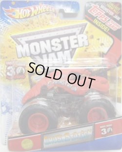 画像1: 2012 MONSTER JAM INSIDE TOPPS 【CRUSH STATION】 FLAT RED (1ST EDITIONS)