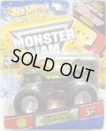 2012 MONSTER JAM INSIDE TOPPS 【TEENAGE MUTANT NINJA TURTLES】 GREEN (1ST EDITIONS)