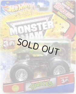 画像1: 2012 MONSTER JAM INSIDE TOPPS 【TEENAGE MUTANT NINJA TURTLES】 GREEN (1ST EDITIONS)