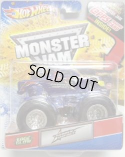 画像1: 2012 MONSTER JAM INSIDE TOPPS 【SUDDEN IMPACT】 BLUE (EDGE GLOW)