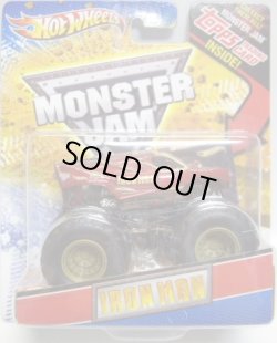 画像1: 2012 MONSTER JAM INSIDE TOPPS 【IRON MAN】 MET.RED