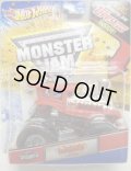 2012 MONSTER JAM INSIDE TOPPS 【DERAILED】 SILVER-RED (HW ORIGINALS)