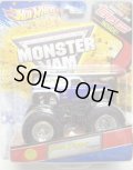 2012 MONSTER JAM INSIDE TOPPS 【GRAVE DIGGER THE LEGEND】 SILVER-BLUE (1ST EDITIONS)