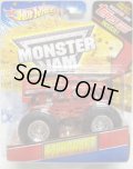 2012 MONSTER JAM INSIDE TOPPS 【BACK DRAFT】 RED