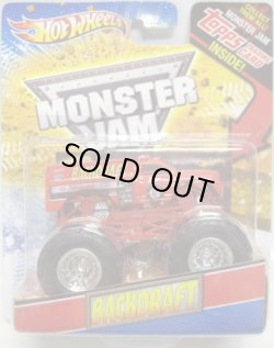 画像1: 2012 MONSTER JAM INSIDE TOPPS 【BACK DRAFT】 RED