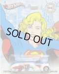 2012 NOSTALGIC BRANDS - DC COMIC 2 【'38 DODGE AIRFLOW】 WHITE-BLUE/RR (SUPERGIRL)