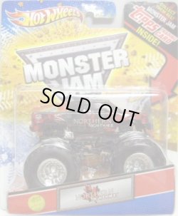 画像1: 2012 MONSTER JAM INSIDE TOPPS 【NORTHERN NIGHT MARE】 BLACK