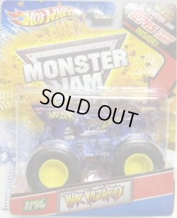 画像1: 2012 MONSTER JAM INSIDE TOPPS 【WAR WIZARD】 BLUE (EDGE GLOW)